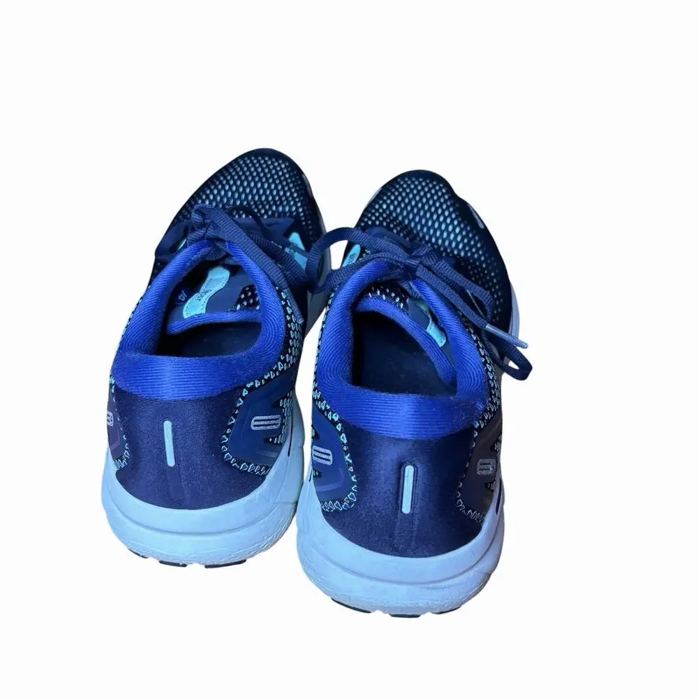 Brooks Ghost 14 Navy Blue Women's Size 12 B Medium Neutral Running Shoes
